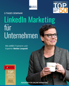 Meike Leopold, LinkedIn Trainerin für Unternehmen bei eMBIS