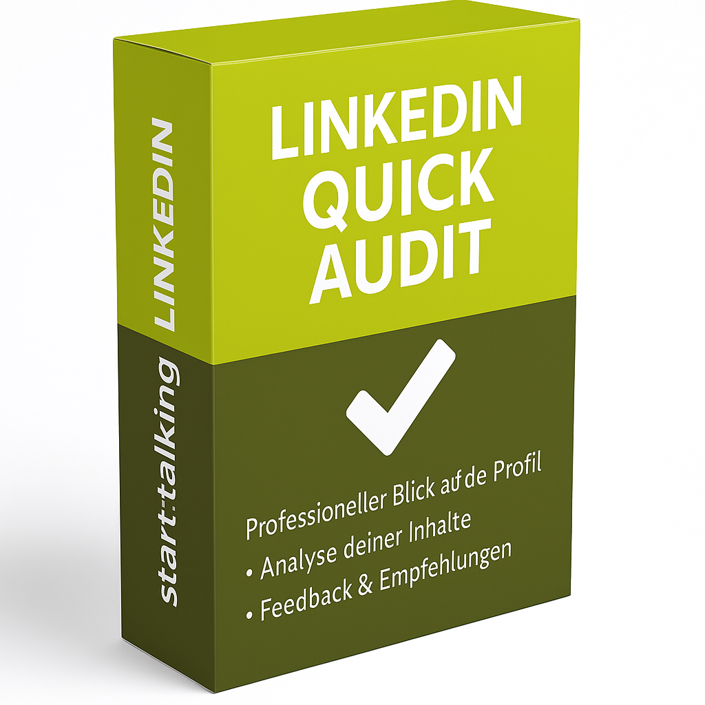 Start Talking Produkt LinkedIn Quick Audit